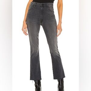 Mother Denim The Hustler Ankle Fray in Lighting Up Lanterns